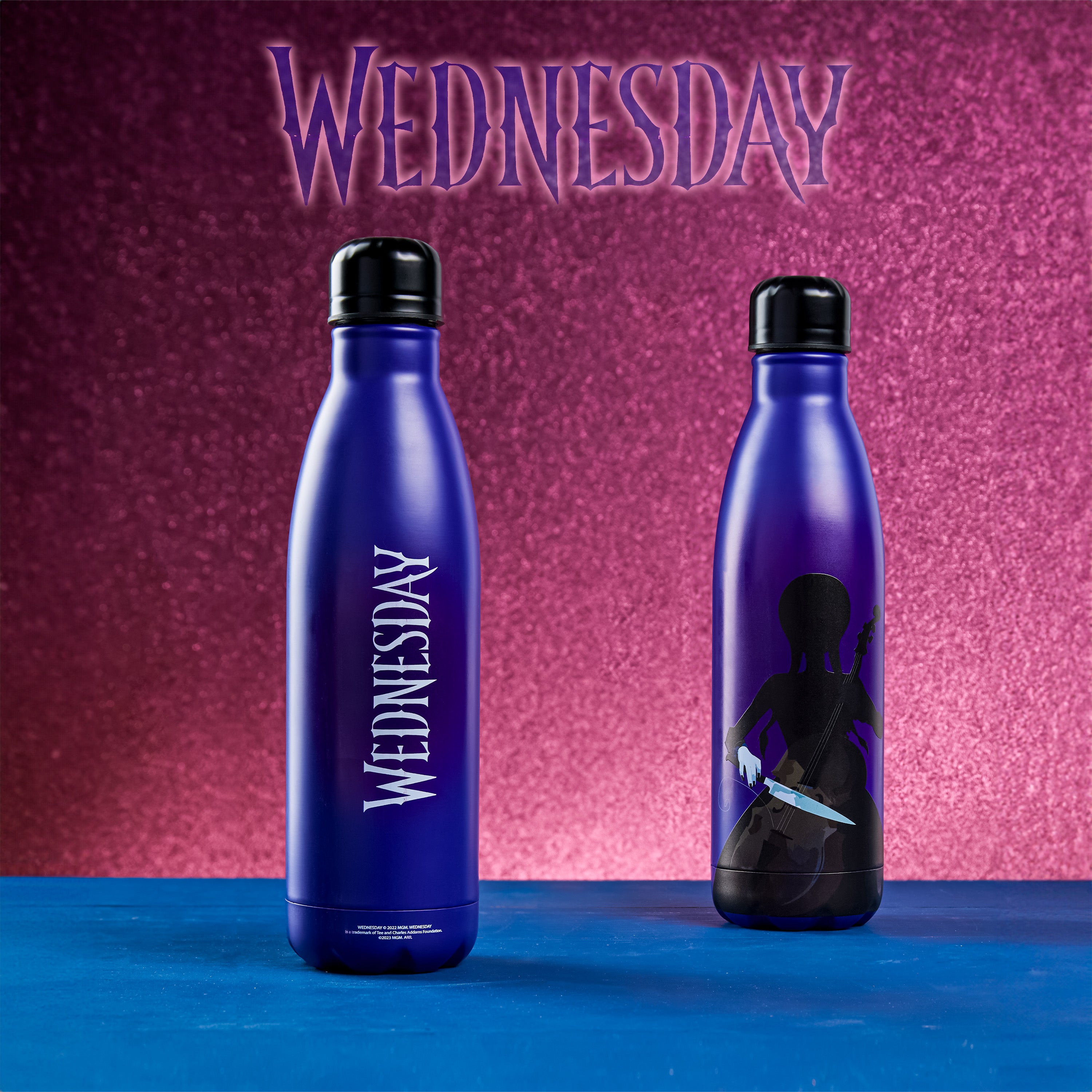 Wednesday Drink Flask Insulated Water Bottle - 500ml Capacity - Get Trend