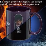 Wednesday Coffee Mug for Women & Teens - 320ml Ceramic Heat Colour Changing Mug - Get Trend