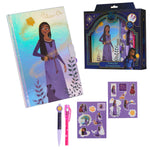 Disney Wish Diary for Girls -Girls Diary with Lock UV Invisible Ink Pen and Stickers Sheet - Get Trend