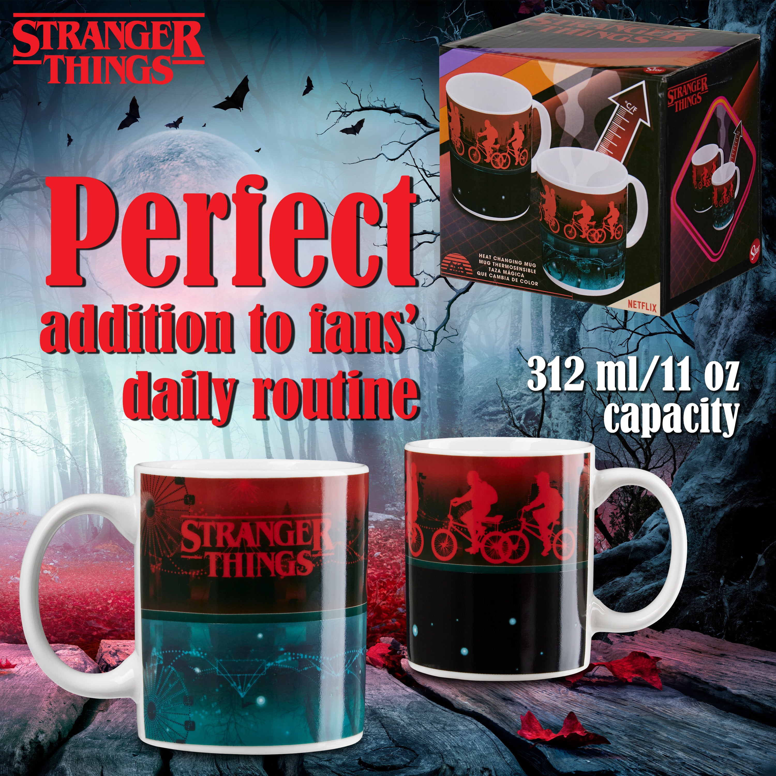 Stranger Things Coffee Mug for Adults & Teenagers - Get Trend