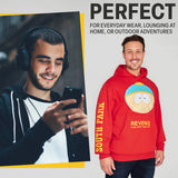 South Park Mens Hoodie, Comfy Stylish Hooded Sweatshirt - Funny Gifts for Him