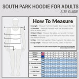 South Park Mens Hoodie, Comfy Stylish Hooded Sweatshirt - Funny Gifts for Him