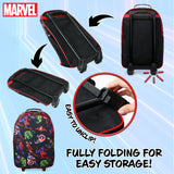 Marvel Suitcase for Boys Carry On Avengers Travel Bag with Wheels - Get Trend