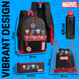 Marvel School Bag Set, 5 Piece Set