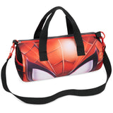 Disney Kids Sports Bag, 40 x 20 x 20cm 2 Pockets Adjustable Strap (Black/Red Spiderman) - Get Trend