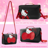 Hello Kitty Girls & Teenagers Handbag, Crossbody Shoulder Bag with Adjustable Strap Fashion Travel - Girls Gifts