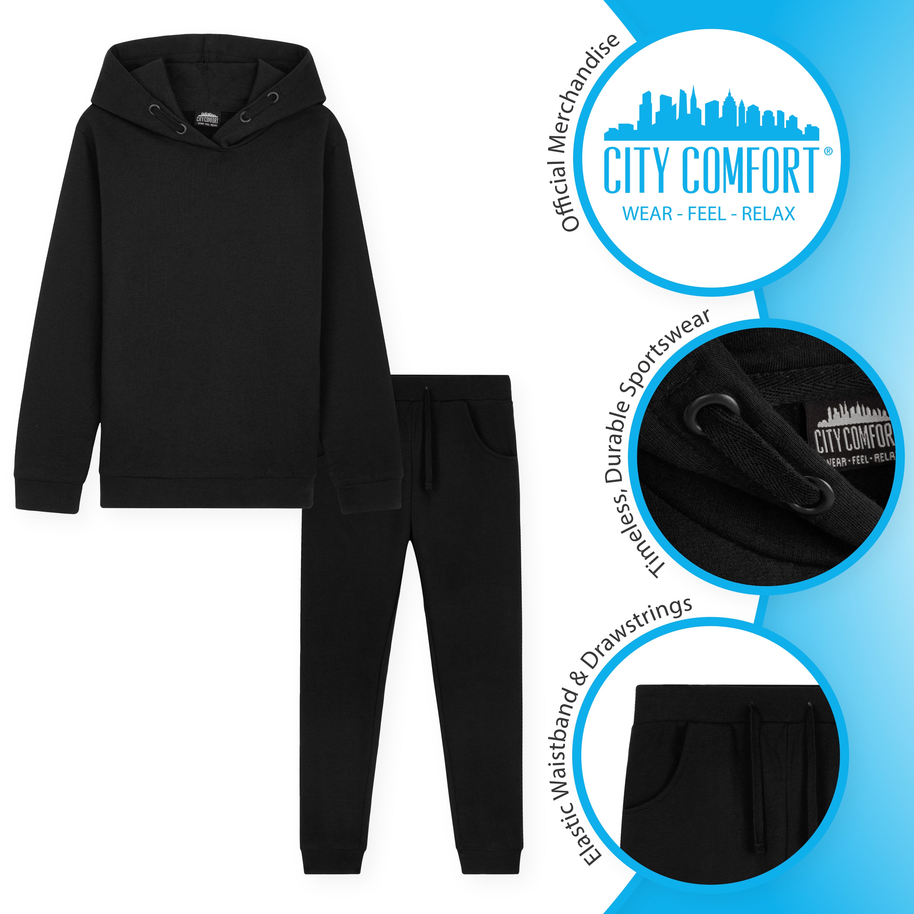 CityComfort Boys Tracksuit, Hoodies And Joggers For Boys - Get Trend