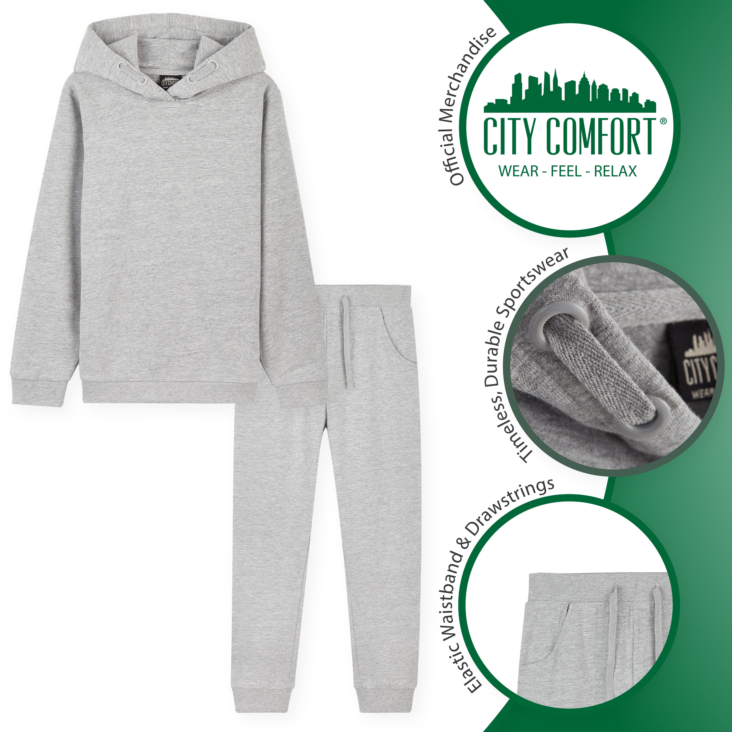 CityComfort Boys Tracksuit, Hoodies And Joggers For Boys - Get Trend