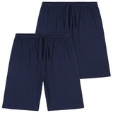 CityComfort Set of 2 Jersey Shorts in 4 Colors with Pockets for Boys - Get Trend