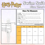 Harry Potter Girls Swimming Costume  One Piece Full Body Swimsuit - Get Trend