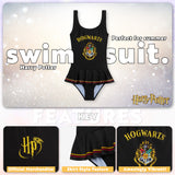 Harry Potter Girls Swimming Costume One Piece Full Body Swimsuit - Get Trend