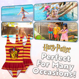 Harry Potter Girls Swimming Costume One Piece Full Body Swimsuit - Get Trend