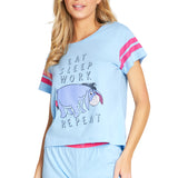 Disney Eeyore Womens Pyjamas Short PJs for Women - Get Trend