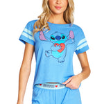 Disney Stitch Womens Pyjamas Short PJs for Women - Get Trend