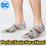 DC Comics Socks for  Men and Teenagers, Superheroes Trainer Socks - Get Trend