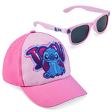 Disney Girls Sunglasses and Baseball Cap Set - Stitch