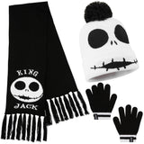 Disney The Nightmare Before Christmas Girls Winter Accessories Set - Girls Gifts