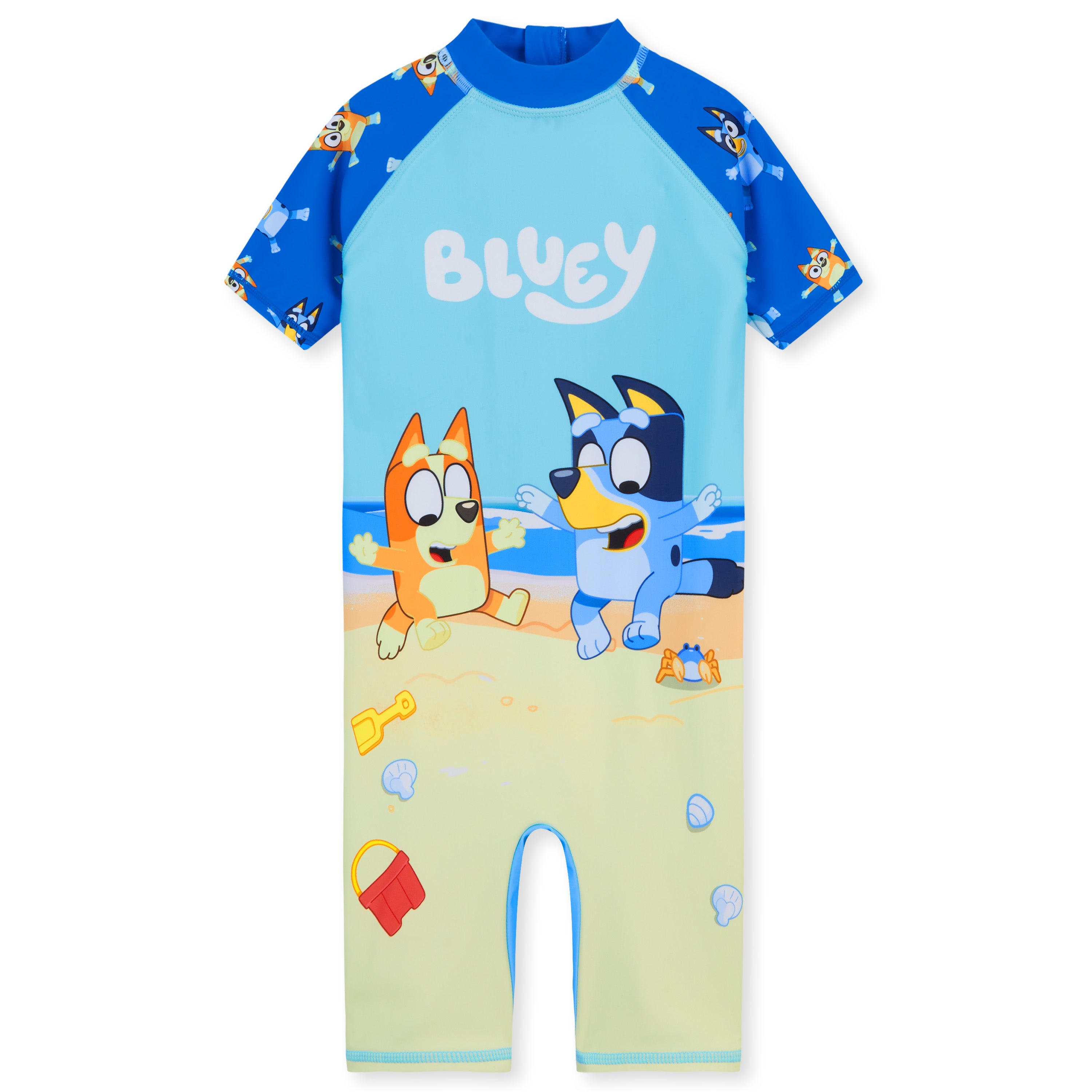 Bluey Girls Swimming Costume Full Body Swimsuit - Get Trend