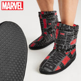 Marvel Men's Slippers Plush Indoor House Shoes - Get Trend