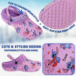 Disney Stitch Clogs for Women - Pink Stitch - Get Trend