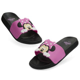 Disney Girls Sliders, Pool or Beach Shoes for Kids - Pink Minnie - Get Trend