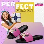 Disney Girls Sliders, Pool or Beach Shoes for Kids - Pink Minnie - Get Trend