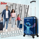 Disney Stitch Carry On Suitcase for Kids, Cabin Bag with Wheels for Kids - Get Trend