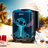 Disney Stitch Carry On Suitcase for Kids, Cabin Bag with Wheels for Kids - Get Trend