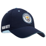 Manchester City F.C. Boys Baseball Cap Adjustable Strap Sun Hat Kids Teenagers Navy