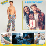 Pokemon Mens Pyjama Bottoms - Nightwear for Men - Get Trend