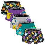 Pokemon Underwear for Boys and Teenagers - Pack of 5 - Get Trend