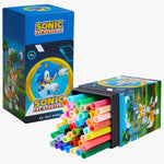 Sonic The Hedgehog 48 Colouring Pens Set for Kids - Get Trend