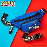 SONIC THE HEDGEHOG Boys Fashion Waist Pack with Adjustable Strap - Gamer Gifts