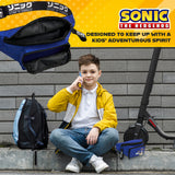 SONIC THE HEDGEHOG Boys Fashion Waist Pack with Adjustable Strap - Gamer Gifts