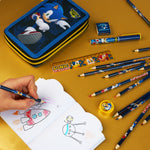 Sonic The Hedgehog Pencil Case with Stationery Included - Get Trend