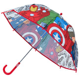 Marvel Avengers Clear Dome Umbrella for Kids Folding Transparent Umbrella - Get Trend