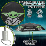 Disney The Mandalorian Folding Umbrella for Adults and Teenagers - Get Trend