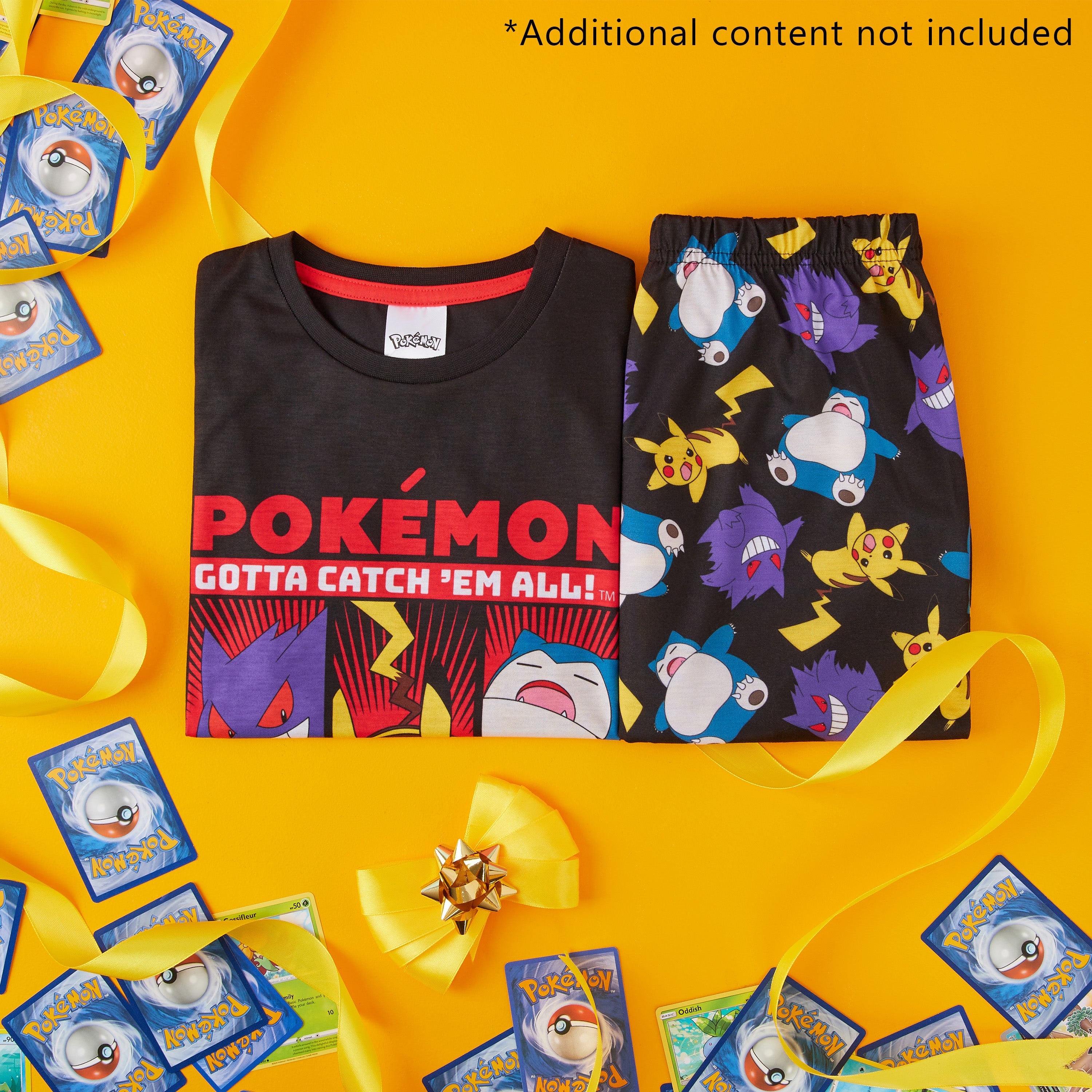 Pokemon Boys Pyjamas Set - Lounge Wear T-Shirt and Long Bottoms - Get Trend