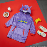 Pokemon Boys Oversized Fleece Hoodie with Sherpa-Lined Hood - Anime Gifts