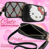 Hello Kitty Girls Handbag, Shoulder Bag with Adjustable Strap - Gifts for Girls