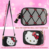 Hello Kitty Girls Handbag, Shoulder Bag with Adjustable Strap - Gifts for Girls