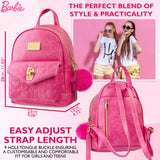 Barbie Womens Backpack, Internal Pockets & Zipped Compartments - Gifts for Her