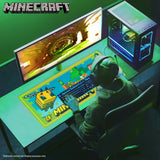 Minecraft Desk Pad for Kids and Teenagers - Green