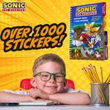 SONIC THE HEDGEHOG Scrapbooking Stickers & Activity Book Over 1000 Stickers