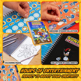 SONIC THE HEDGEHOG Scrapbooking Stickers & Activity Book Over 1000 Stickers