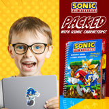 SONIC THE HEDGEHOG Scrapbooking Stickers & Activity Book Over 1000 Stickers