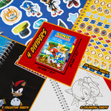 SONIC THE HEDGEHOG Scrapbooking Stickers & Activity Book Over 1000 Stickers