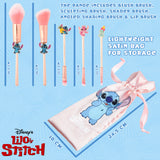 Disney Stitch Makeup Brush Set for Women - Pink - Get Trend