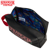 Stranger Things Wash Bag for Adults,  Stranger Things Toiletry Bag - Black/Red - Get Trend