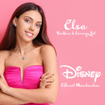 Disney Jewellery Set - Earrings & Necklace - Elsa - Get Trend